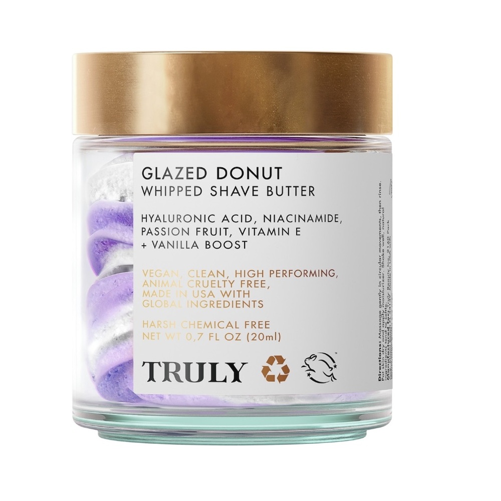 TRULY Glazed Donut Shave Butter with Gold Lid